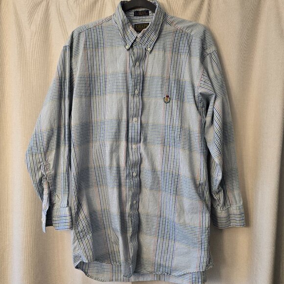 Chaps Ralph Lauren Men’s Button-Down Shirt – Size 16½ 34/35 – Made in USA - Picture 1 of 5